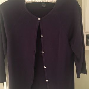 Harold’s 70% silk Sweater Set 3/4 sleeve Size M